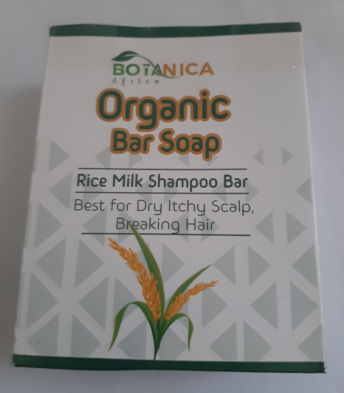 Rice Milk Shampoo Bar Soap Botanica Africa